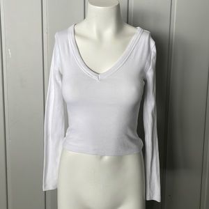 Forever 21 v neck long sleeve